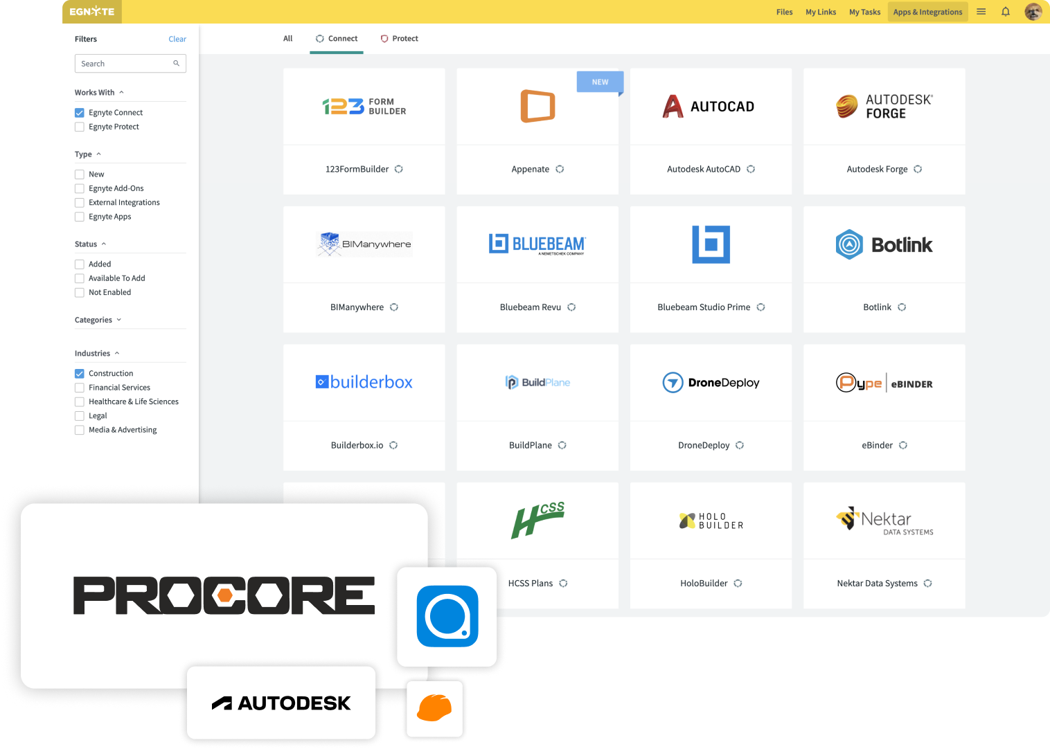 Enhanced Procore Integration | Egnyte