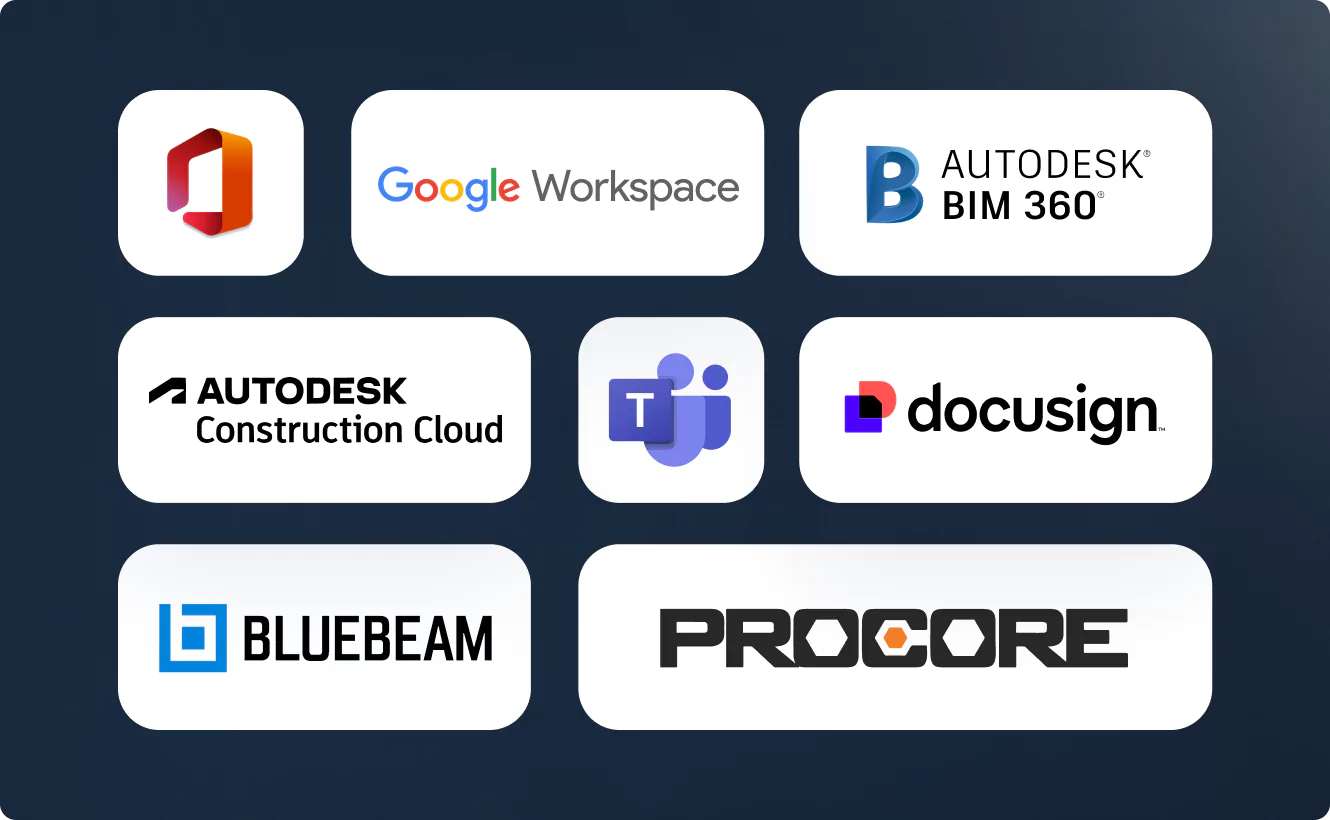 Integrations With AECO Industry Applications | Egnyte